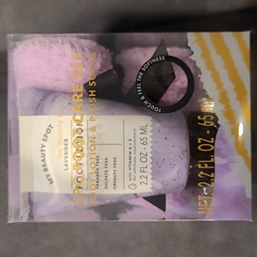 Lavender Foot Care Set New